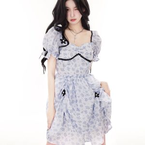 Floral Print A-Line Skirt - Vintage Style, Summer Fashion, Boho Chic, Perfect for Casual Outfits and Special Occasions