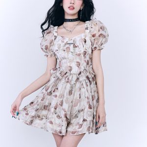 Floral Print A-Line Skirt - Vintage Style, Summer Fashion, Boho Chic, Perfect for Casual Outfits and Special Occasions