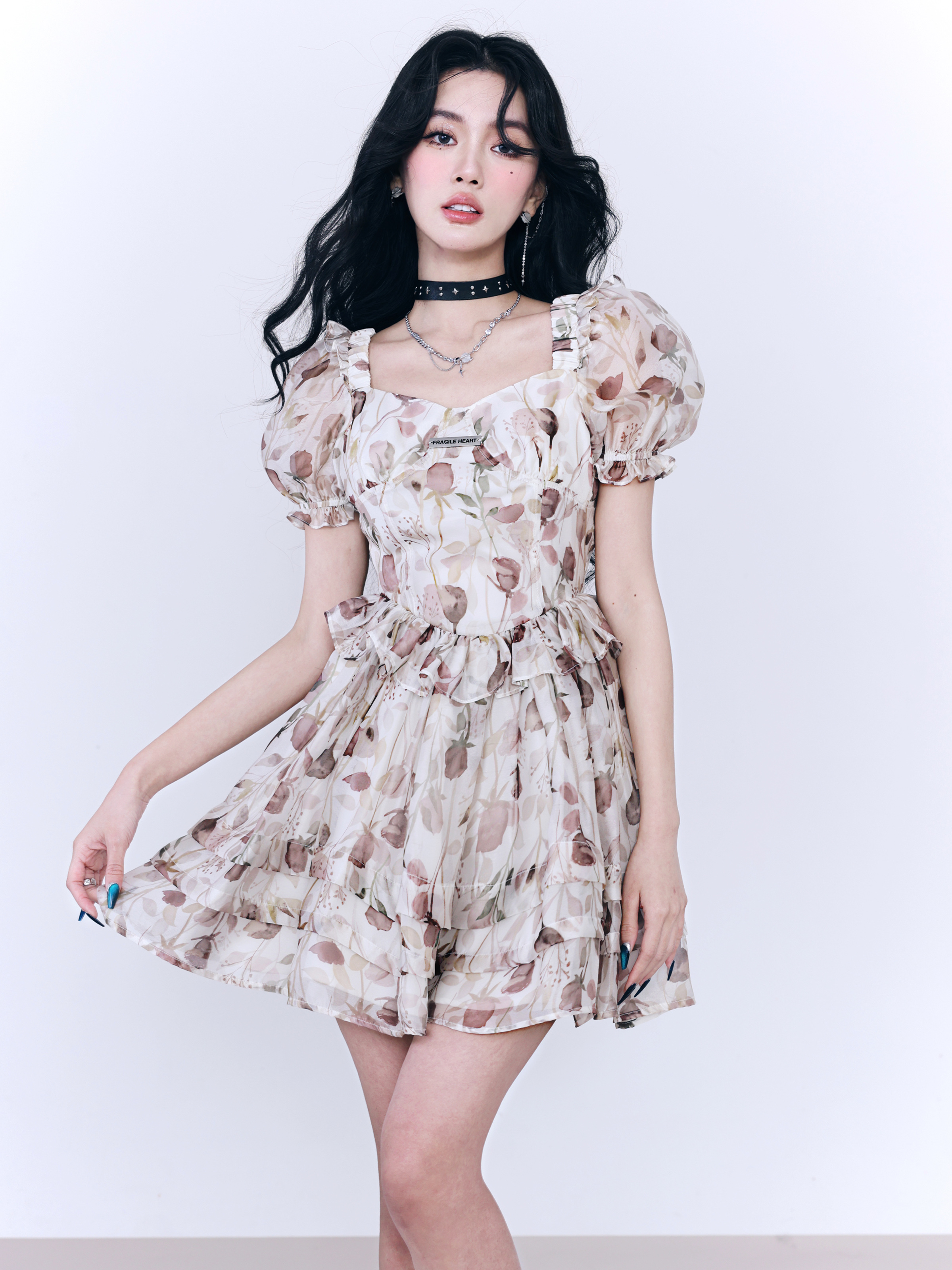 Floral Print A-Line Skirt - Vintage Style, Summer Fashion, Boho Chic, Perfect for Casual Outfits and Special Occasions