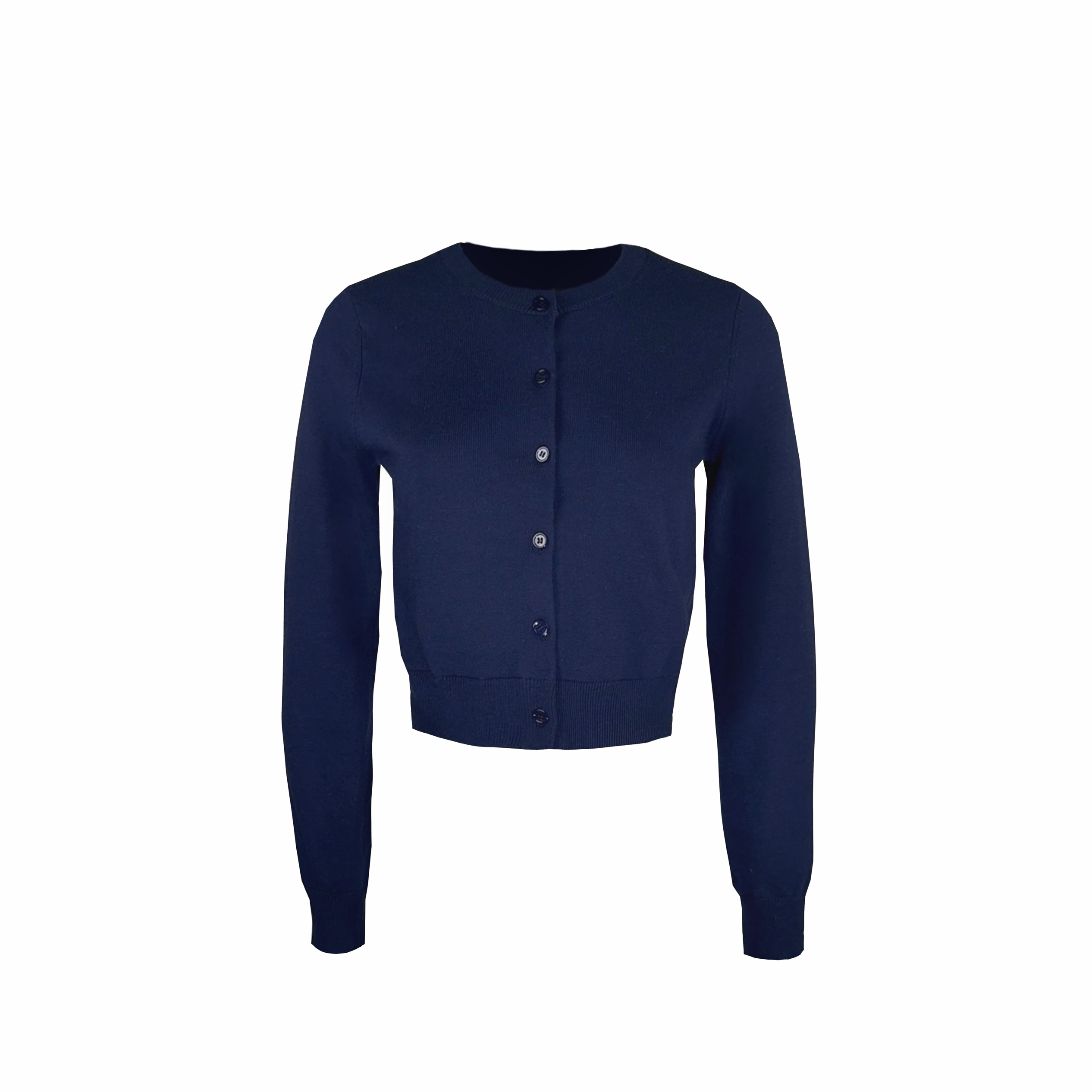 Four-Color Wool Silk Slim-Fit Short Cardigan Sweater - Chic Layering Piece for 90s Inspired Style