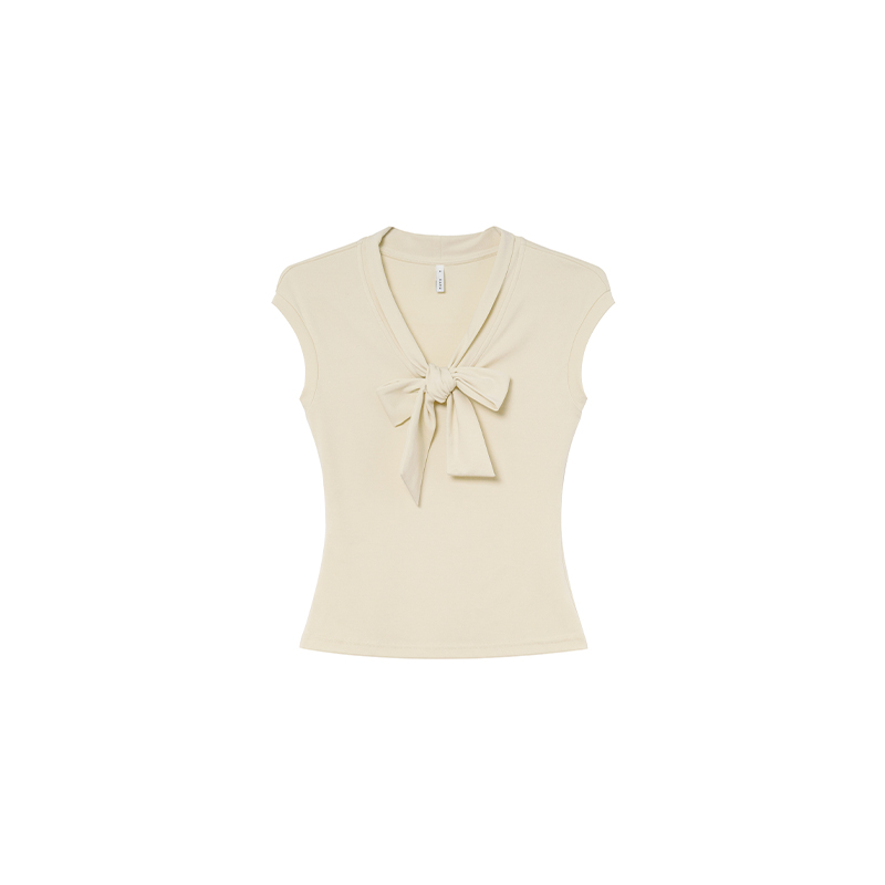 French-Style Off-Shoulder Short Sleeve T-Shirt for Women, Summer 2025 Slim-Fit V-Neck Top, Trendy Casual Wear
