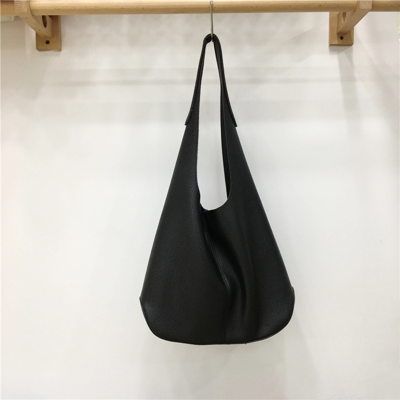 High-End Soft Creamy Yellow Large Capacity Shoulder Tote Bag - Influencer Style, Fashionable and Chic for Everyday Use