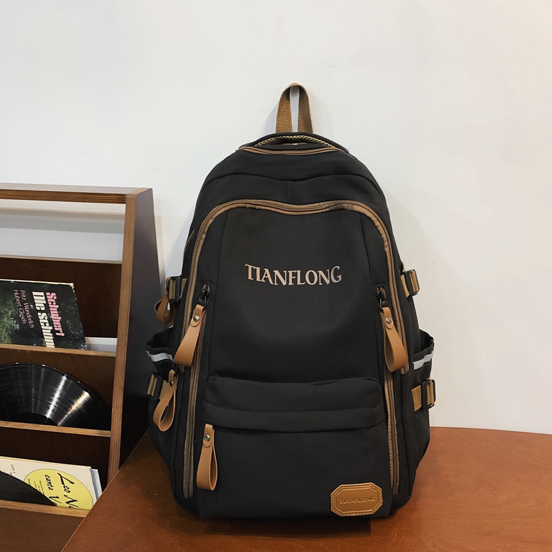 Lightweight Double Shoulder Bag for Girls - Stylish Classroom Backpack for High School & College Students, Travel Laptop Carrier