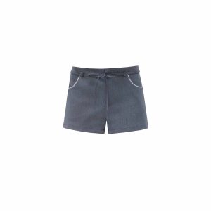 Loose Tie Waist Straight Leg Shorts - Casual Summer Versatile Suit Pants for Effortless Style - 90s Inspired Fashion