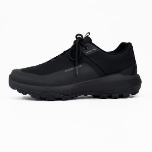 Men's Lightweight Breathable All-Black Mesh Hiking Shoes - Trendy Trail Running & Outdoor Walking Sneakers