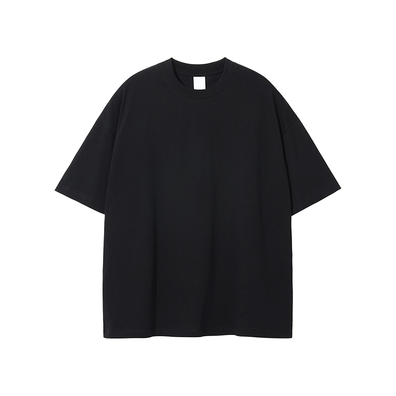Men's Loose Fit Basic Cotton Undershirt, Round Neck, Short Sleeve, Non-Deformable, Zero Shrinkage, Casual Everyday Essential