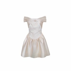 Parisian High-End Lace Princess Dress for Birthdays, Elegant Pure Desire Skirt, Vintage-Inspired Design, Timeless Style