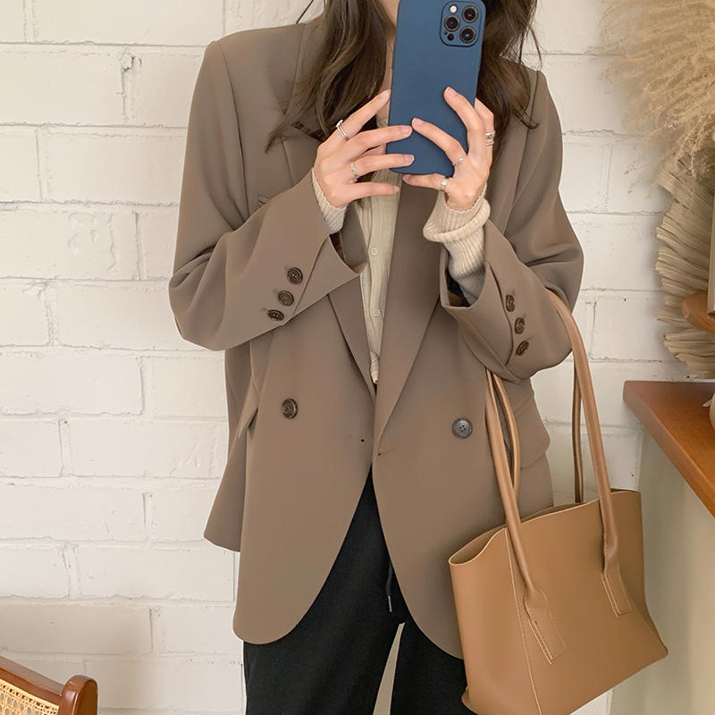 Petite Women's Blazer with Niche Design, Trendy Casual Suit for Spring and Autumn 2025, Stylish Small Fit for Modern Looks