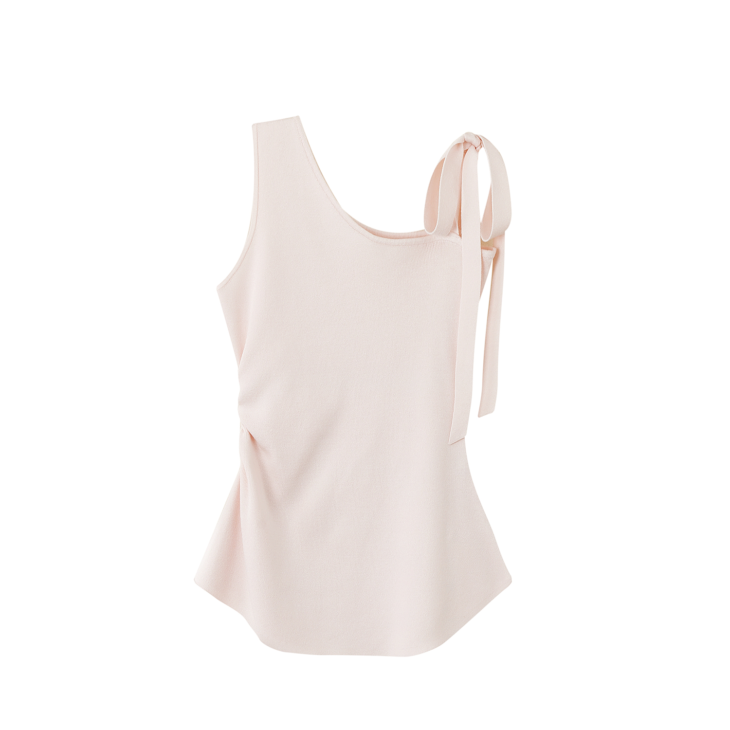 Pink High-End Irregular Design Strap Vest Top for Women - Sweet & Spicy Sleeveless Summer Shirt - Trendy Y2K Style