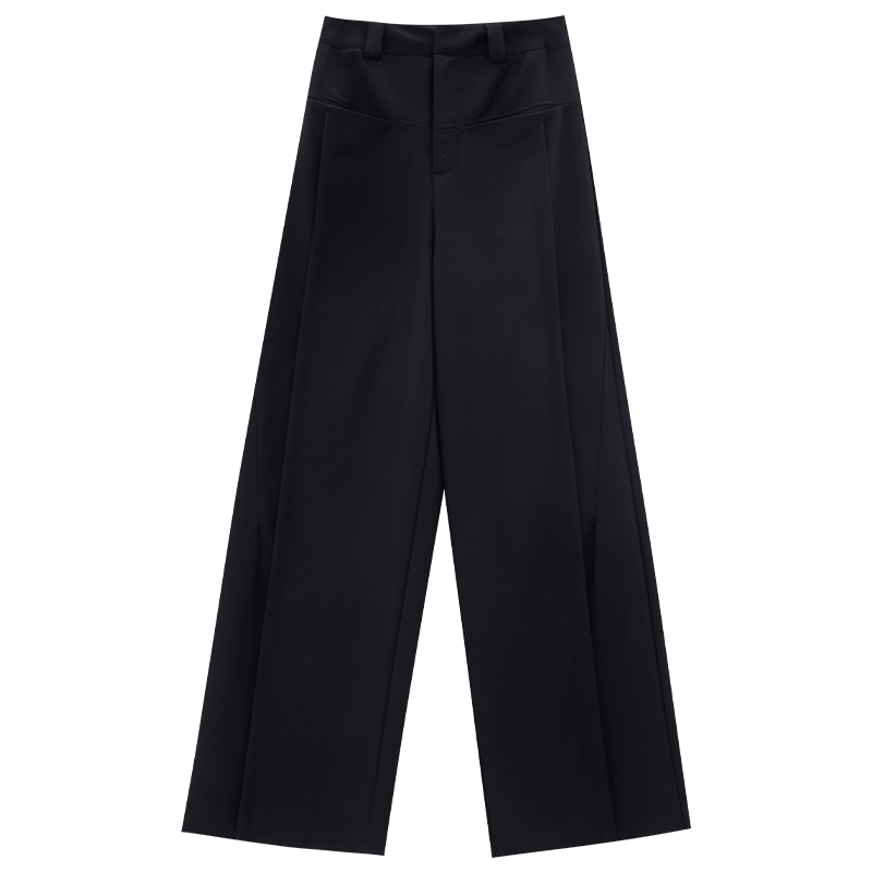 Pleated Wide-Leg Suit Pants for Women - 2025 Summer Loose Casual Straight-Leg Trousers, Trendy Office Wear, Chic Fashion Essentials