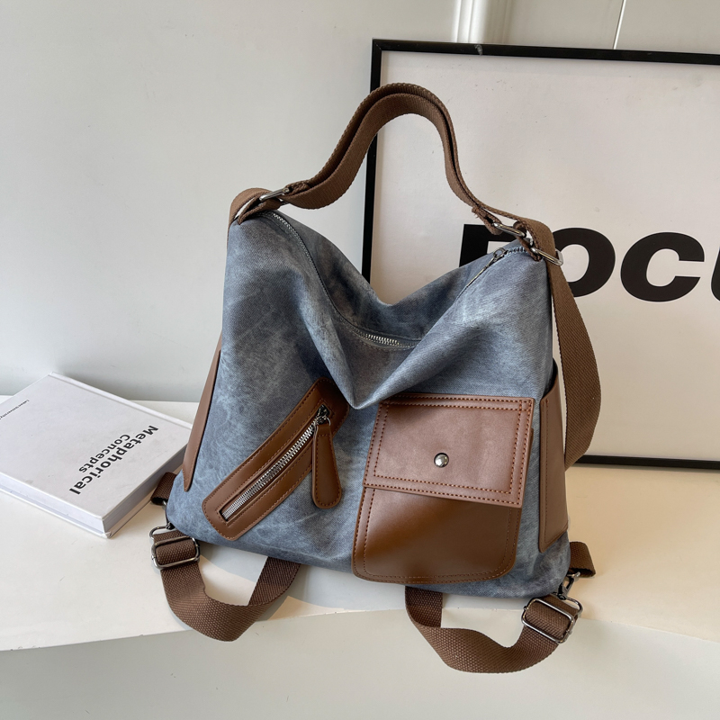 Retro Casual Crossbody Bag for Women, 2025 Spring Commuting Shoulder Bag, Versatile Dual-Use Travel Purse