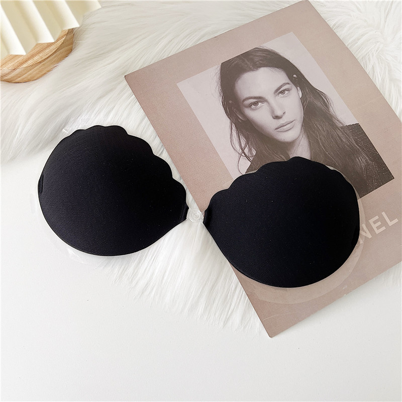 Silicone Invisible Bra for Small Breasts - Anti-Slip Strapless Nipple Covers for Wedding Dresses, Seamless Backless Lingerie