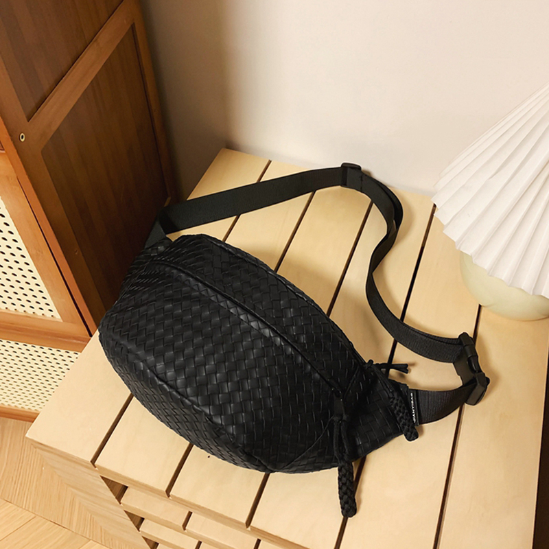 Soft Leather Crossbody Chest Bag - Versatile Casual Sports Waist Bag for Men - 2025 Spring Cycling Essentials
