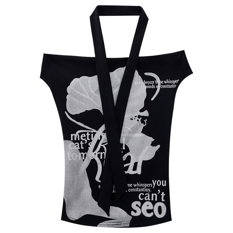 Spicy Girl Printed Tank Top for Women - Original American Style Crop Top, Spring Fashion, 90s Inspired, Casual Summer Wear