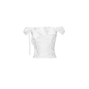 Summer Melody French Lace Off-Shoulder Top - Two-Way One-Shoulder T-Shirt, Perfect for Y2K and Korean Style Fashion