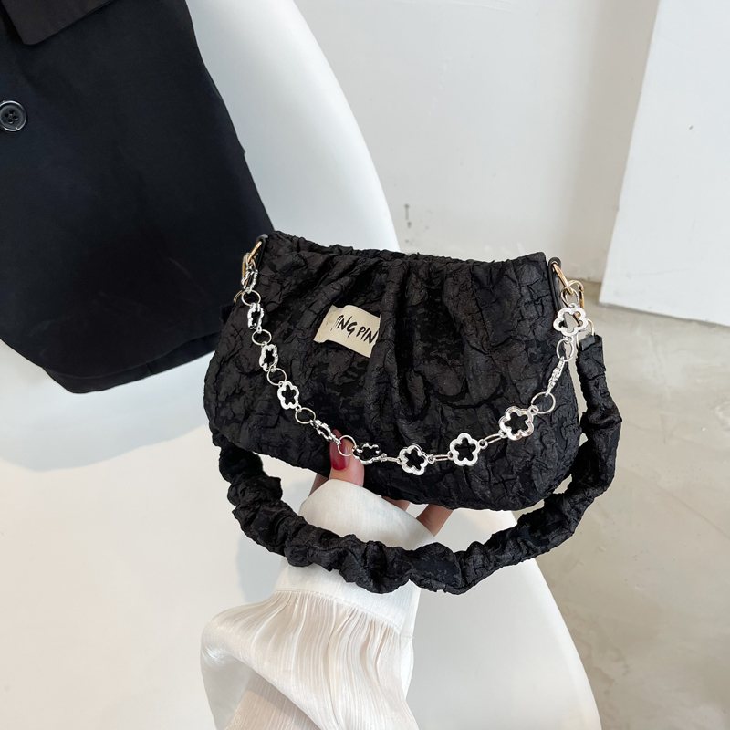 Textured Small Underarm Bag for Women - 2025 Summer Trendy Versatile Shoulder Crossbody Bag