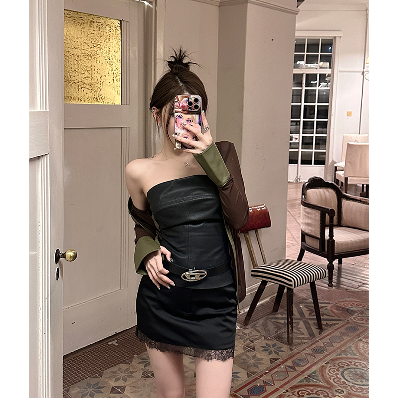 Versatile American Style Metal Waist Belt with Letter Detail - Trendy Hot Girl Accessory for Fashionable Outfits
