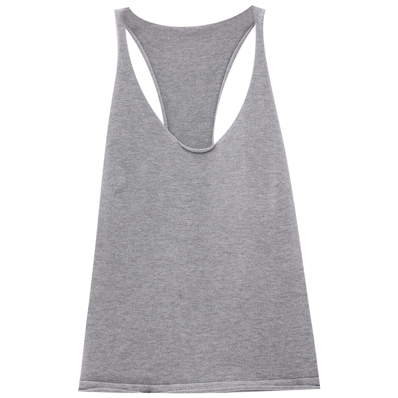 Versatile Slimming Sleeveless Tank Top T-Shirt - Women’s Knitted Sweater, Cozy Holiday Style, Perfect for 90s & Y2K Fashion